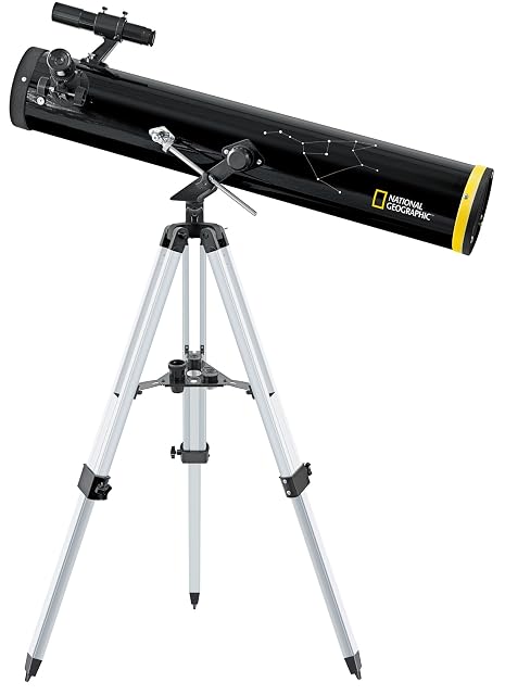 Telescopio National Geographic 114/900 sulla sua montatura altazimutale