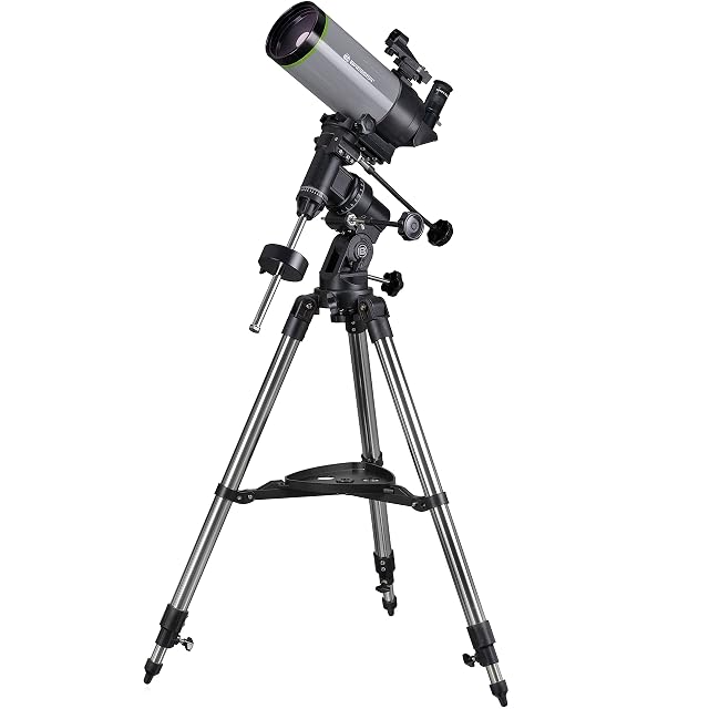 Maksutov Bresser FirstLight 100/1400 sulla sua montatura equatoriale EQ3