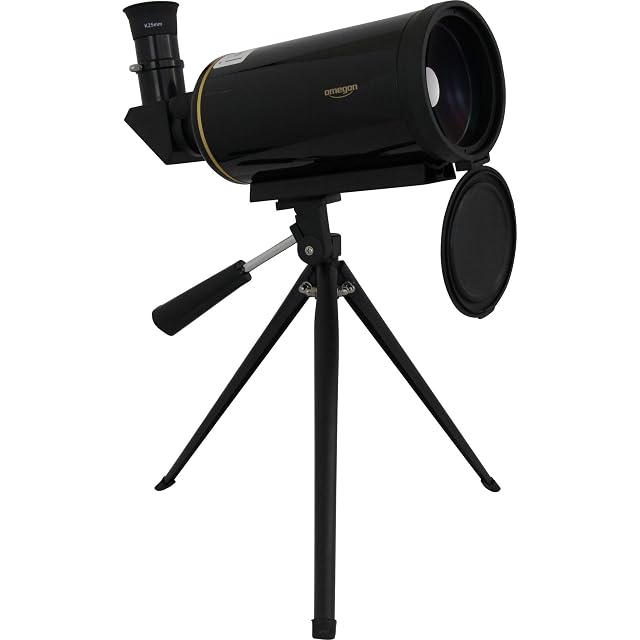 Maksutov Omegon MightyMak 80 nero lucido con bande dorate