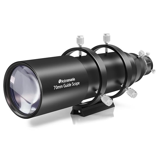 Tubo guida Astromania GS70 da 70 mm con anelli e coda di rondine