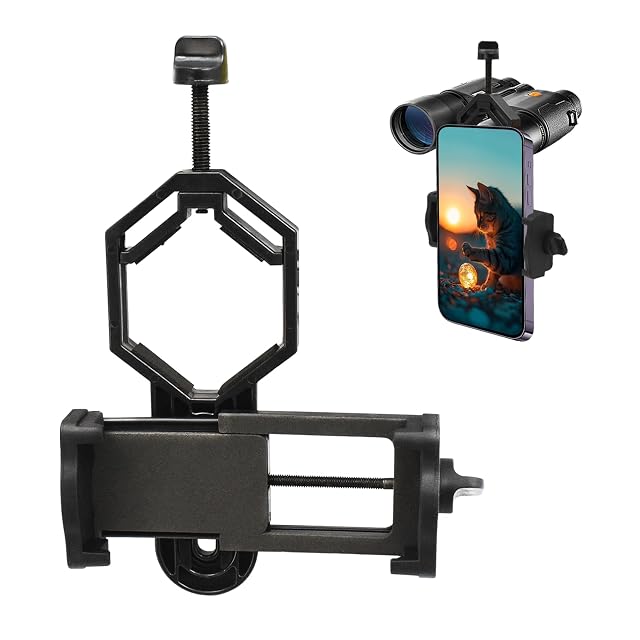 Adattatore universale per smartphone Surplex con corpo in alluminio