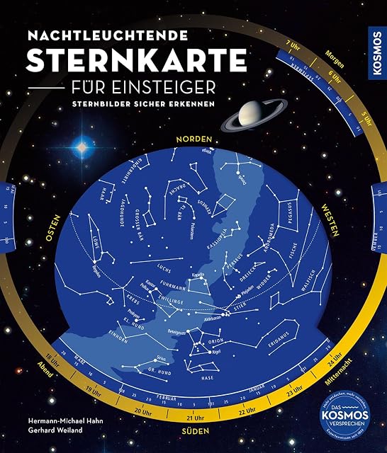 Planisfero girevole fosforescente Kosmos