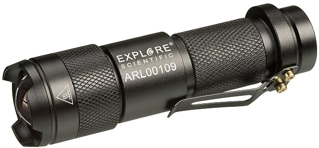 Torcia rossa Explore Scientific Astro R-Lite con clip da cintura