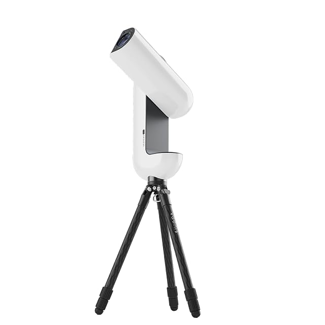 Telescopio intelligente Vaonis VESPERA Pro 2 sul suo treppiede in alluminio
