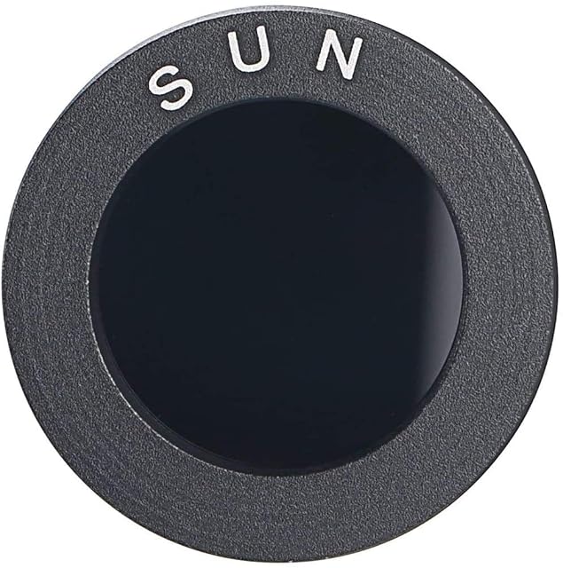 Filtro solare POFET lato oculare da 2,5 cm in cella di alluminio