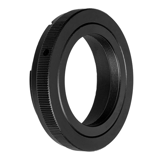 Anello adattatore T2 Your Day Mate per Canon EF ed EF-S in alluminio nero