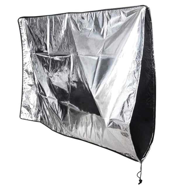Copertura per telescopio Fowecry con rivestimento argentato e cinghia di chiusura