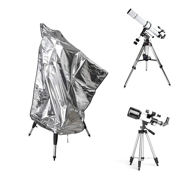 Copertura per telescopio LNGJIN argentata in 420D